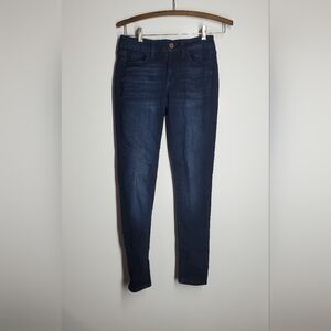 So Good for Life Girl's blue jean low rise jeggings.  Size 3/26W